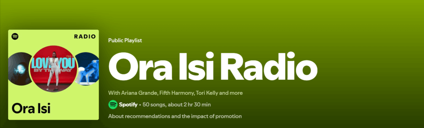 Ors Isi Spotify